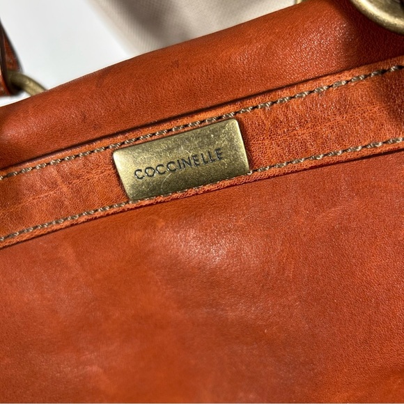 COCCINELLE Brown Leather Handbag - Picture 3 of 6